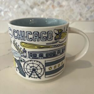 Starbucks Chicago “Been There Series” Ceramic Mug – 14 oz – City Collector Mug
